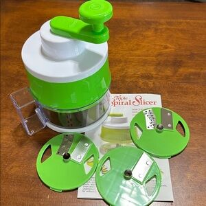 NORPRO Triple Spiral Slicer 3 Blades NWT